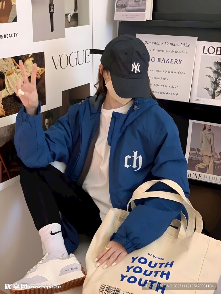 休闲的女孩