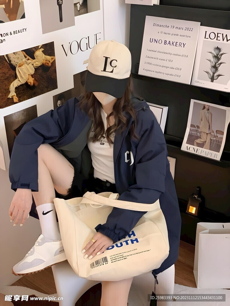 休闲的女孩