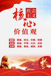 核心价值观海报