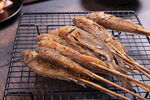 烤小黄鱼串