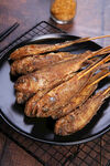烤小黄鱼串
