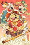 元旦海报
