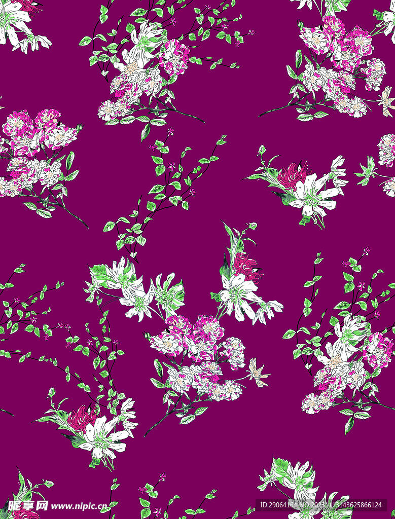 碎花