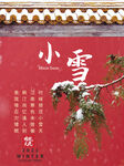 小雪海报