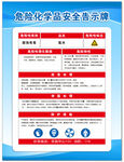 危险化学品告示牌