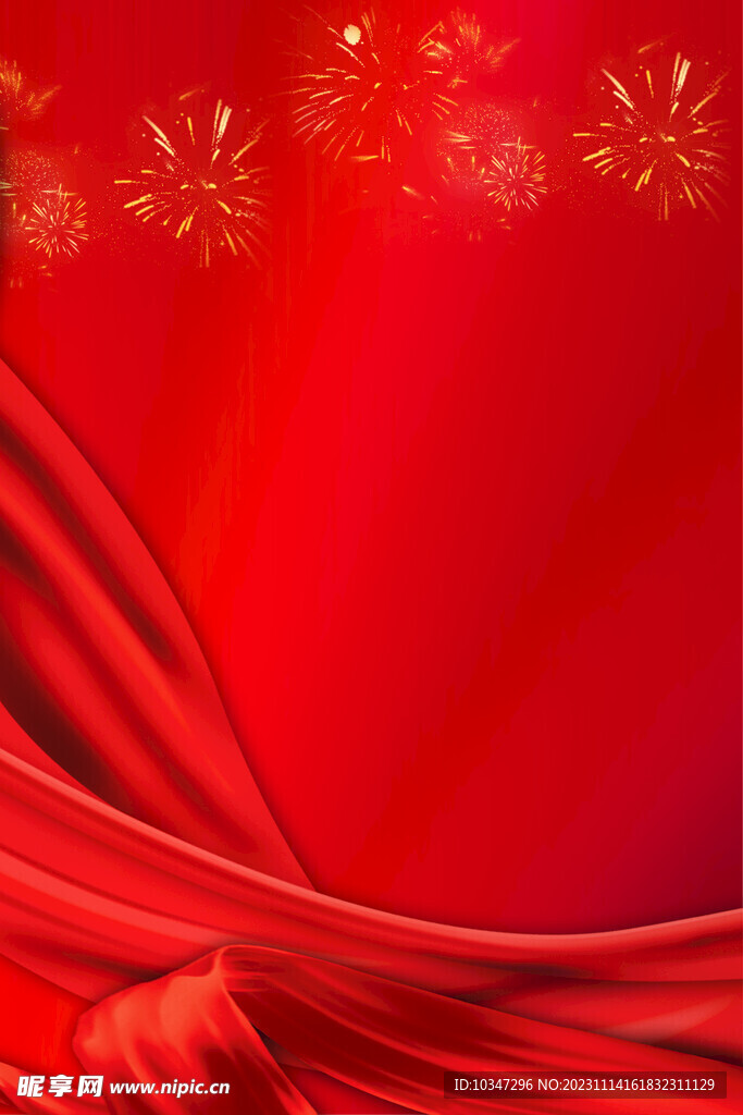 红色背景  