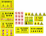 新款医疗废物医疗垃圾医废标识