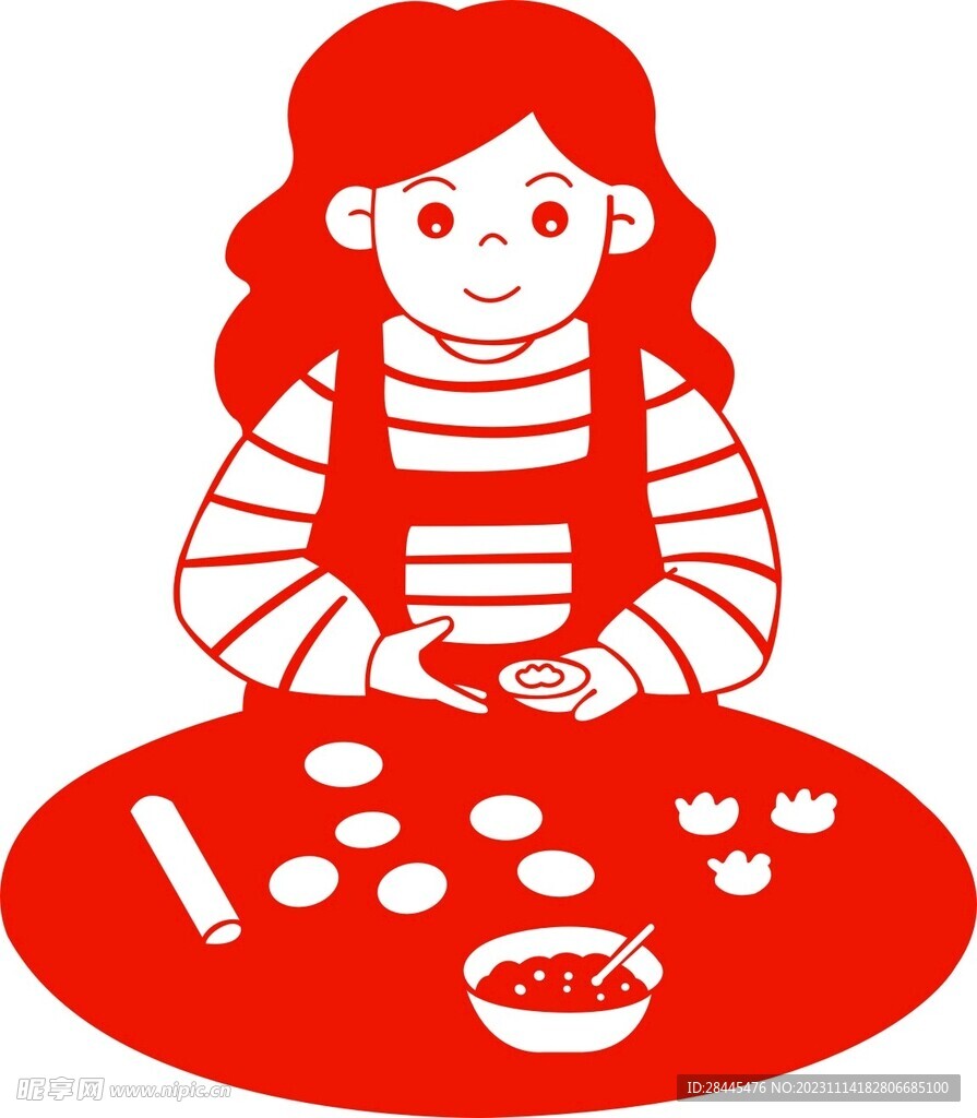 过年包饺子