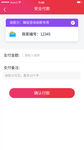 支付给商家页面