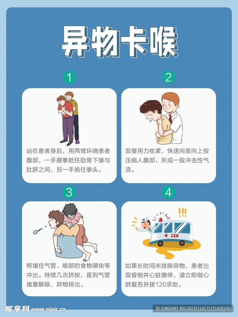 异物应急处理方法