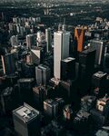 鸟瞰城市楼宇