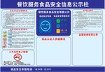 食品安全公告栏