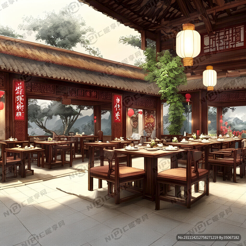 云南餐厅装修设计图