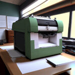 打印室  打印机  办公桌 打印设备
