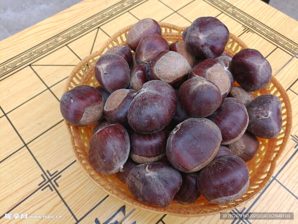 板栗干果