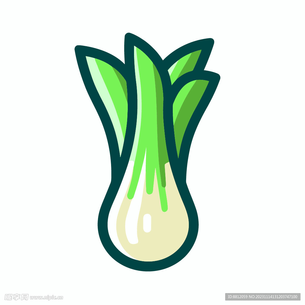 小油菜创意图标