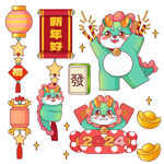 龙年素材 