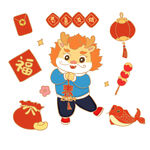 龙年素材  