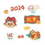 龙年素材  