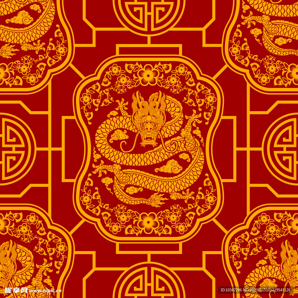 龙剪影  