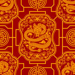 龙剪影  