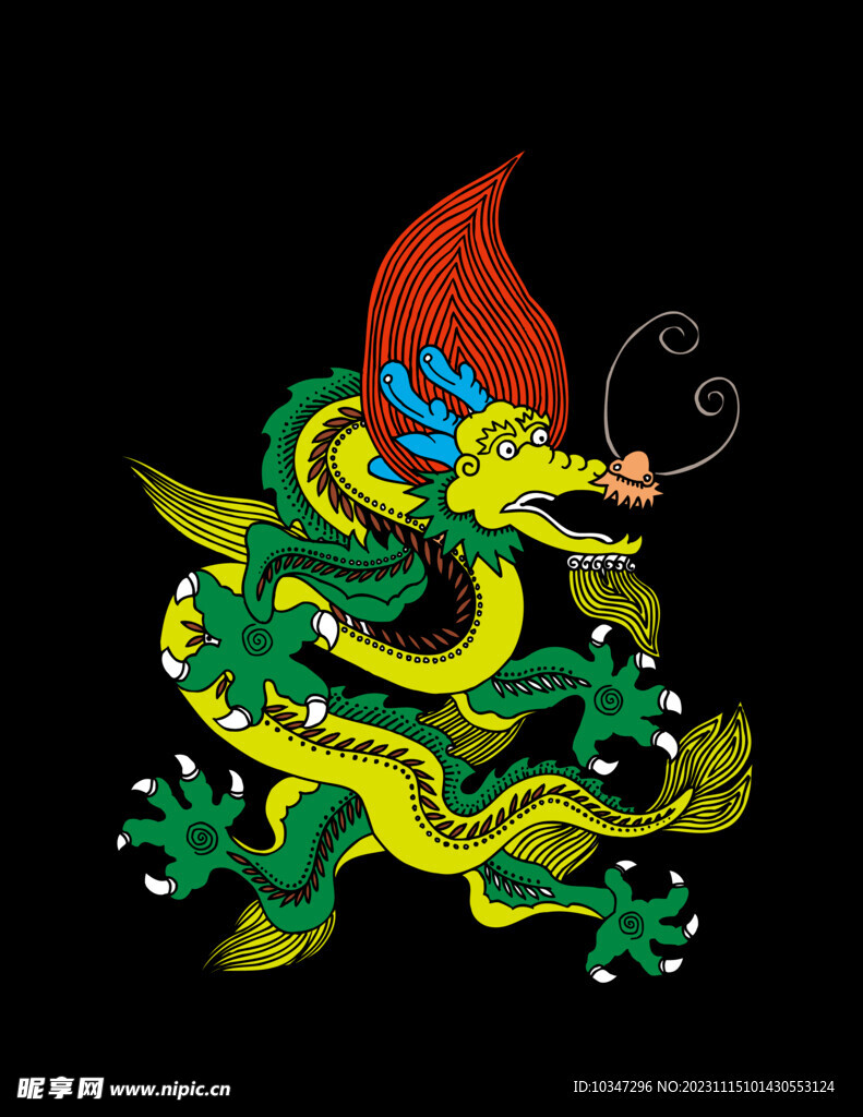 卡通龙  
