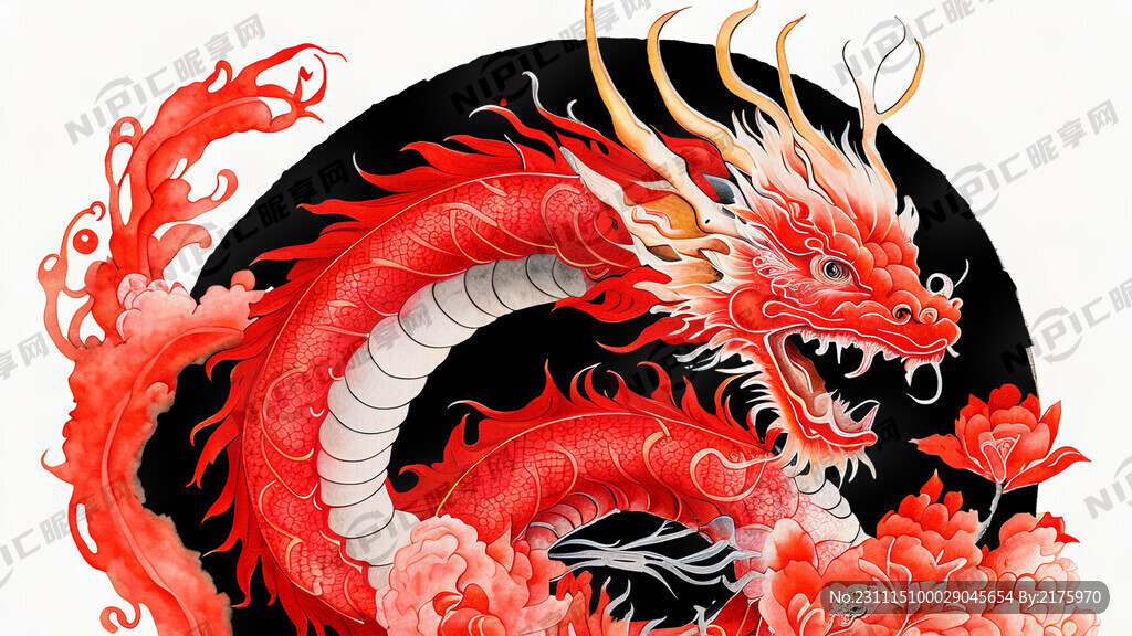 2024 中国风 中国画 福