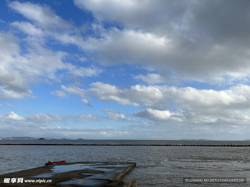 海边