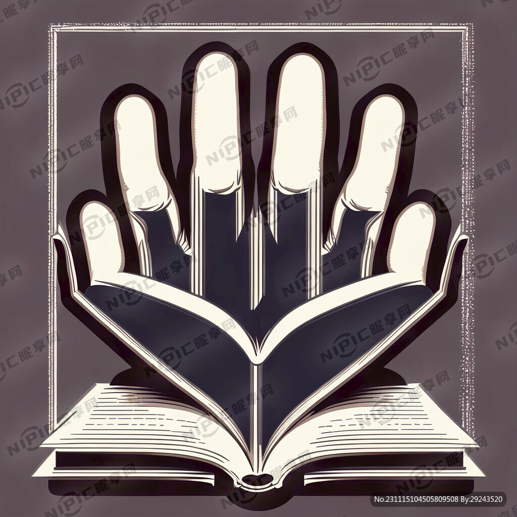 书本 书籍 手   线性 