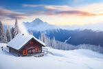 雪山小屋