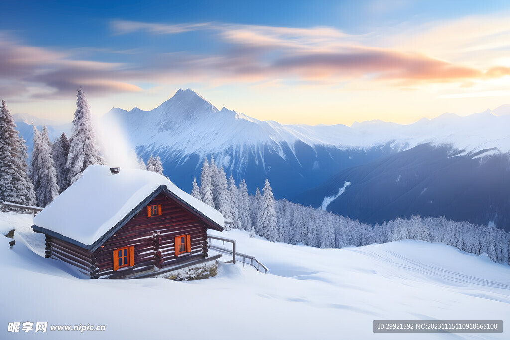 雪山小屋