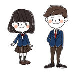 男女学生