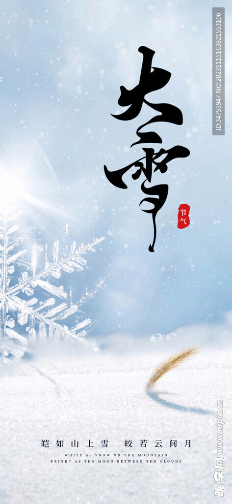 大雪海报