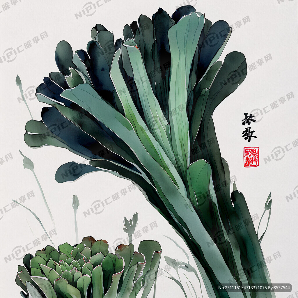 韭菜系列文创产品