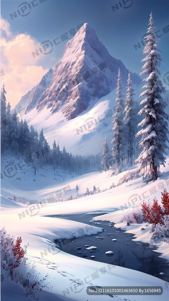 壮丽雪景