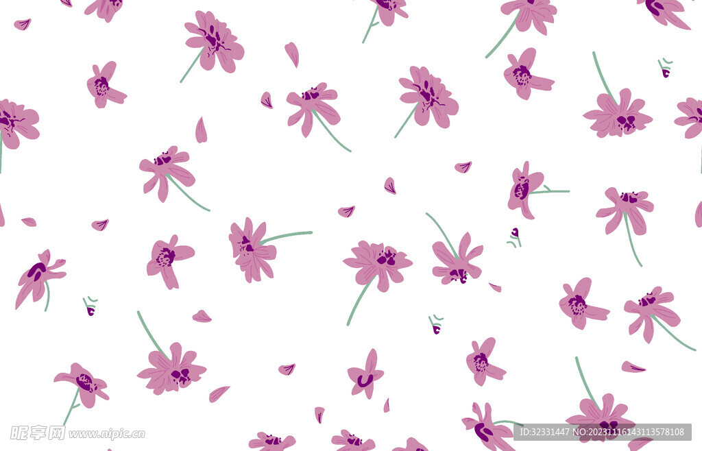 小碎花 