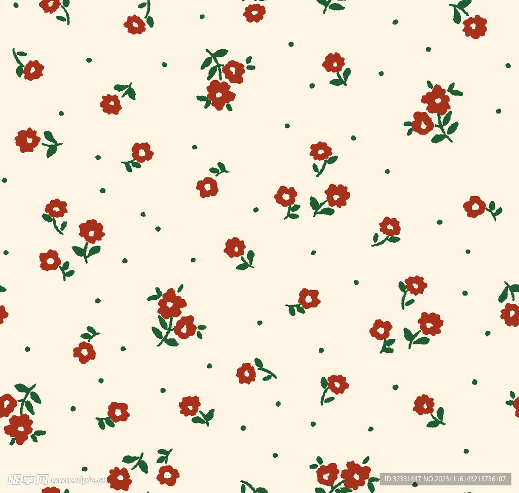 小碎花 