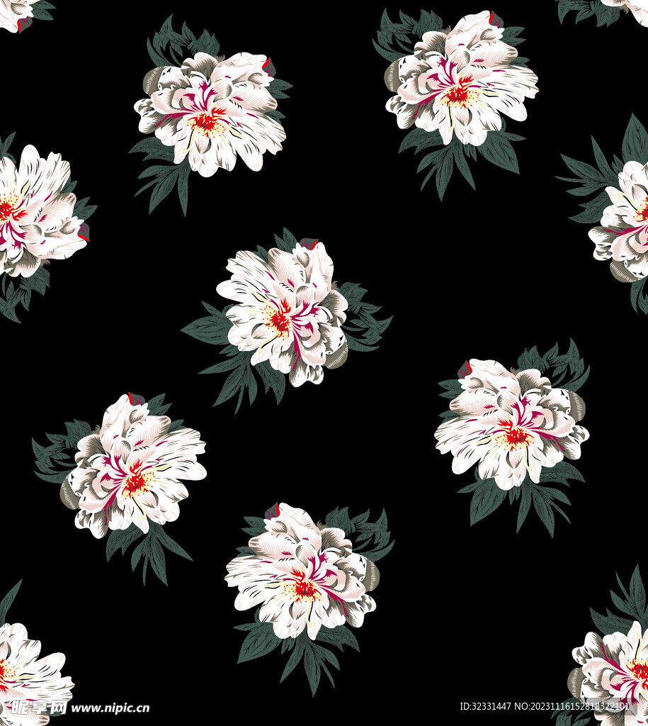  手绘花