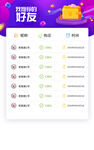 我推荐的好友列表界面