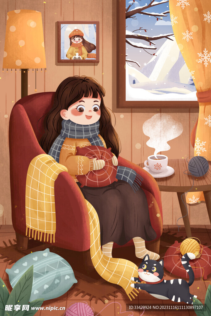小雪海报
