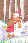 小雪海报