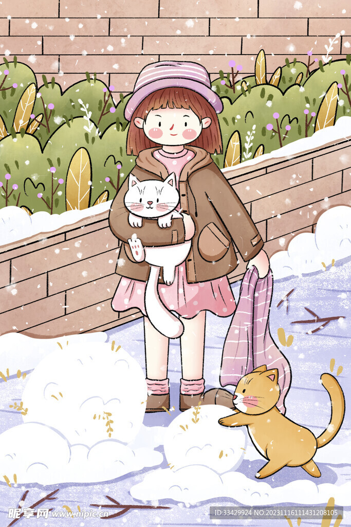 小雪海报