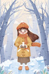 小雪海报