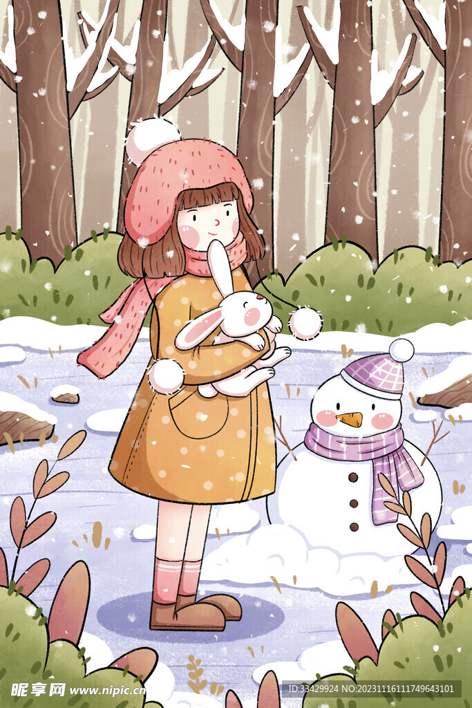 小雪海报