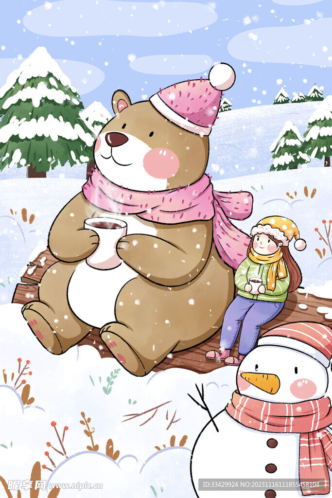 小雪海报