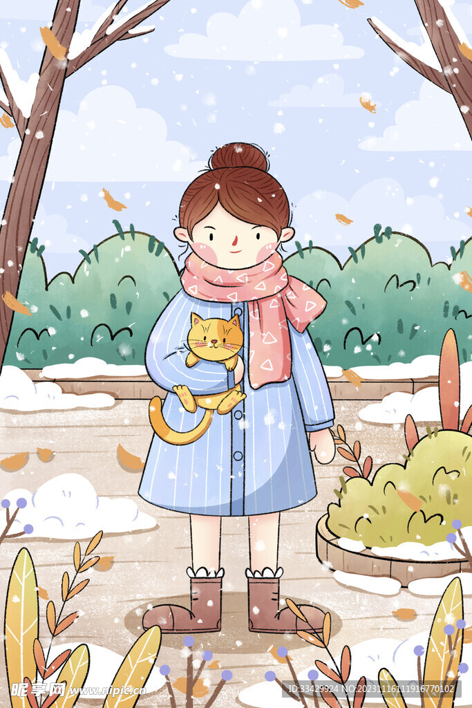 小雪海报