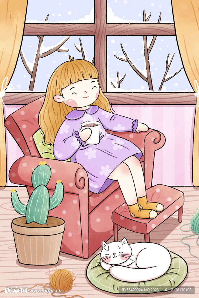 小雪海报