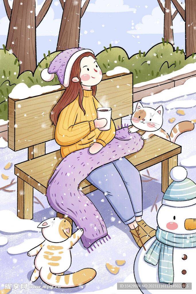 小雪海报