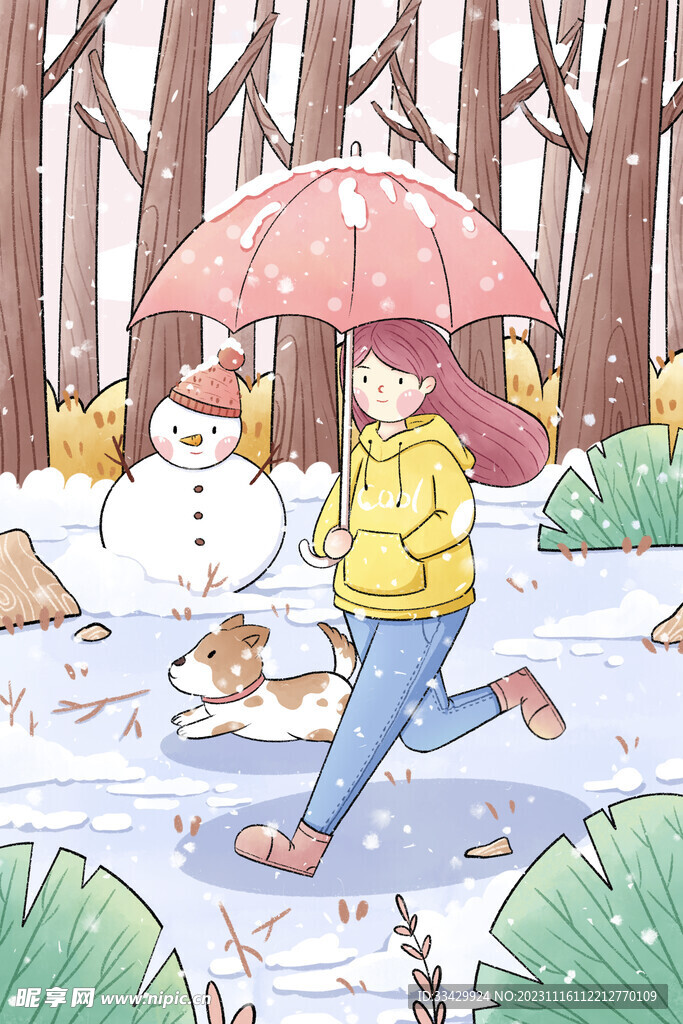 小雪海报