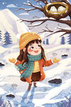 小雪海报